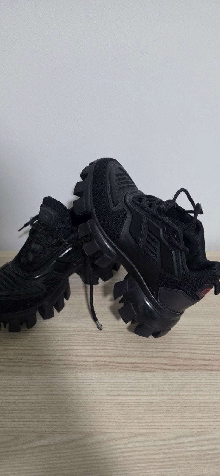 Prada Cloudbust Thunder Sneakers Zwart maat 38, Prada, Zwart, Ophalen of Verzenden, Sneakers of Gympen