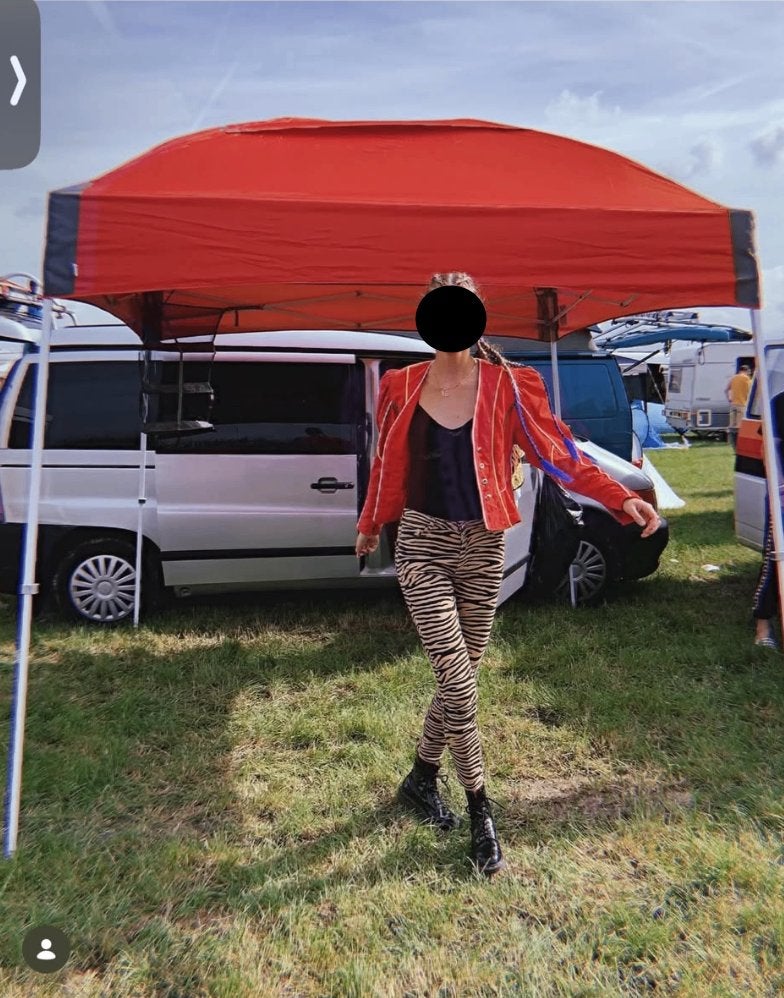 EZUP Partytent 3x3m - Ideaal voor Feesten en Schaduw, Gebruikt, Opvouwbaar, Partytent, Minder dan 4 meter