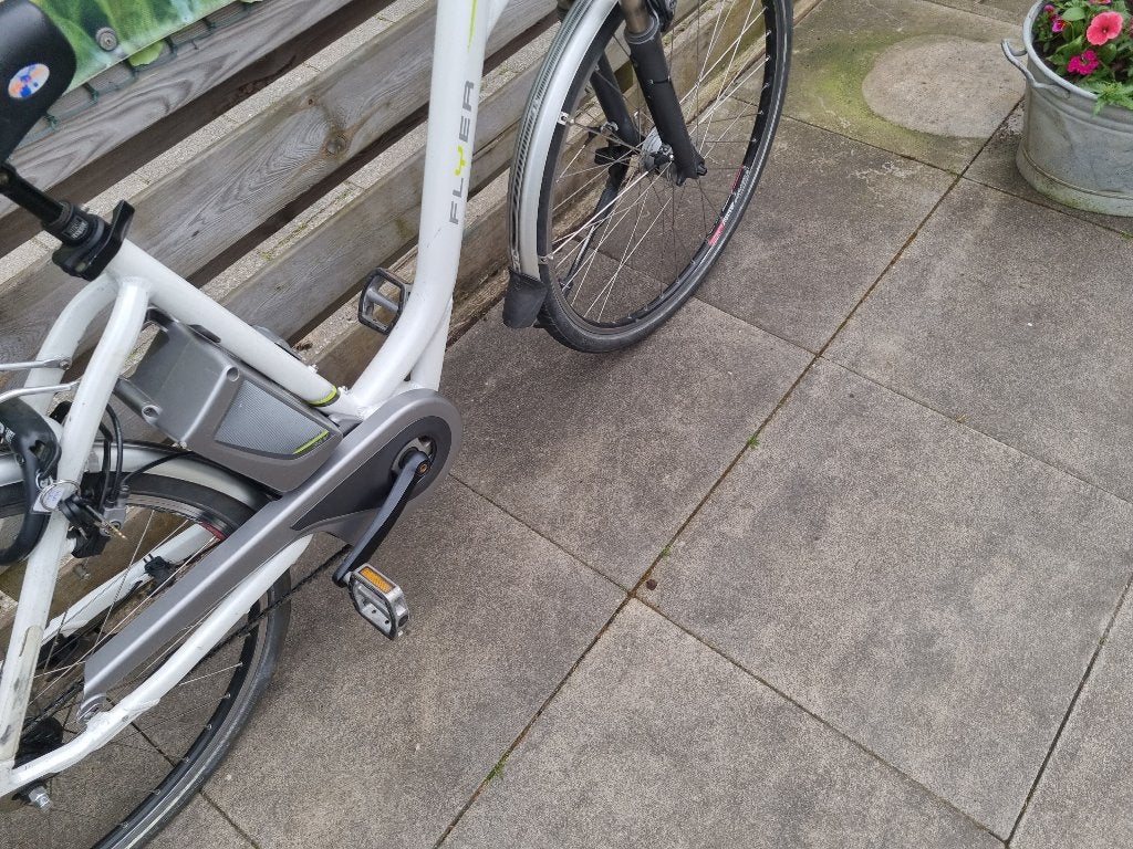 ebike flyer T8 51 cm panasonic 540 wh, Overige merken, Gebruikt, Fully, 49 tot 53 cm