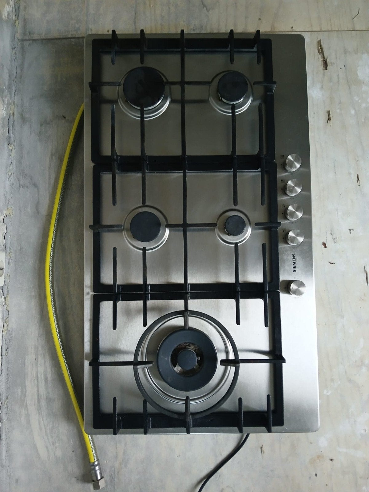 Siemens EC915SC90N Inbouw Gaskookplaat - Z.G.A.N. uit 2020, Witgoed en Apparatuur, Kookplaten, Ophalen, Gebruikt, Inbouw, Gas