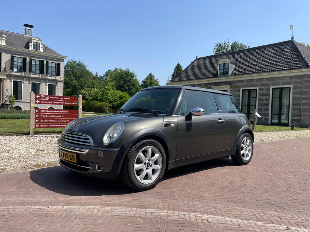 Mini 1.6 16V ONE 2007 Grijs PARK LANE, Auto's, Mini, Voorwielaandrijving, 15 km/l, 4 cilinders, 4 stoelen