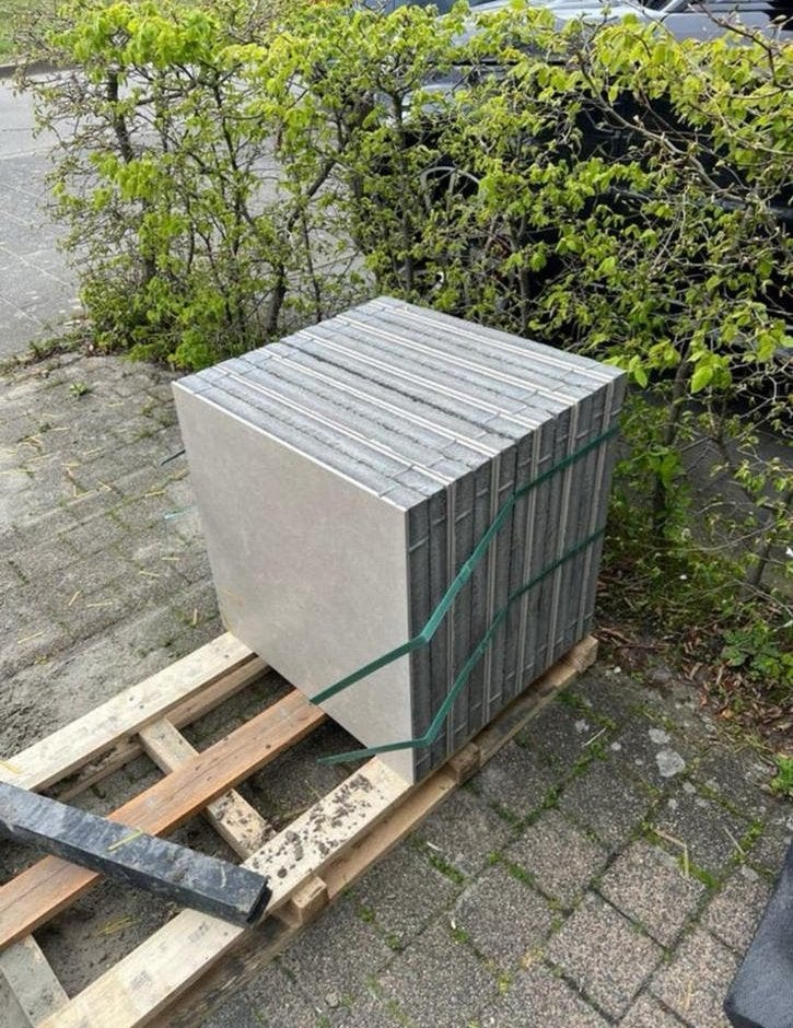 Keramische Tegels Excluton - 3,6 m2, Ophalen, Zo goed als nieuw, Keramiek, Terrastegels