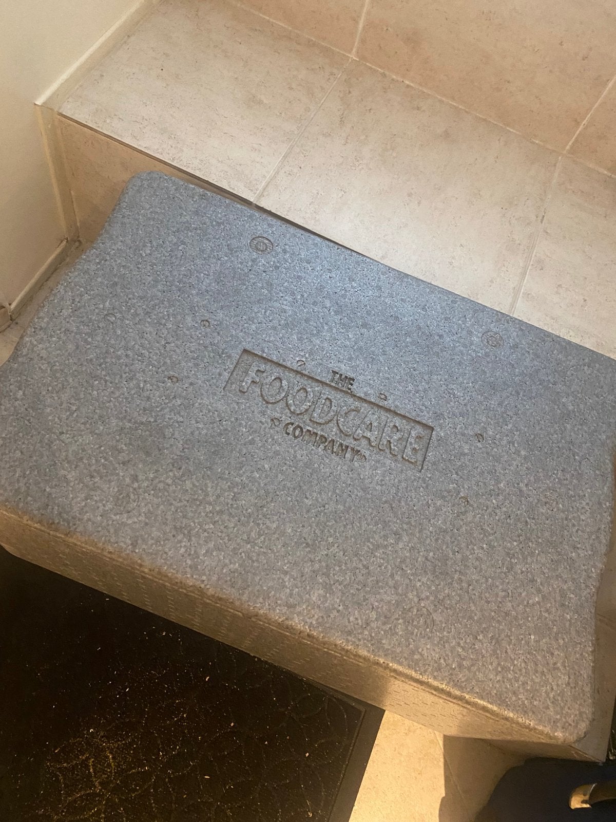 2x Grote piepschuim koelbox - The Foodcare Company, Ophalen, Gebruikt, Koelbox, Koelelement