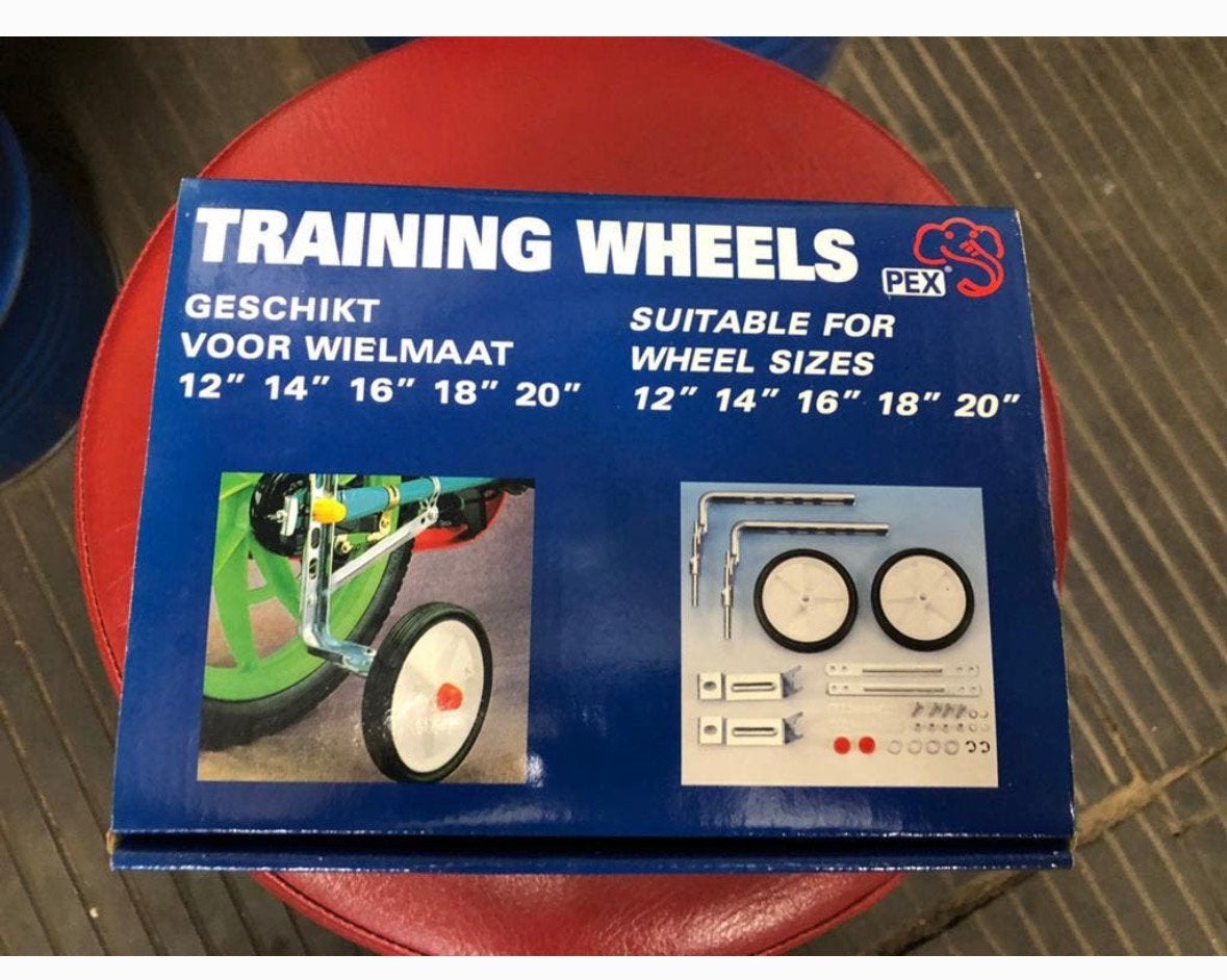 Te koop nieuwe ser zijwieltjes nieuw in doos hulp wielen, Ophalen of Verzenden, Nieuw, Kinderfiets, Wiel