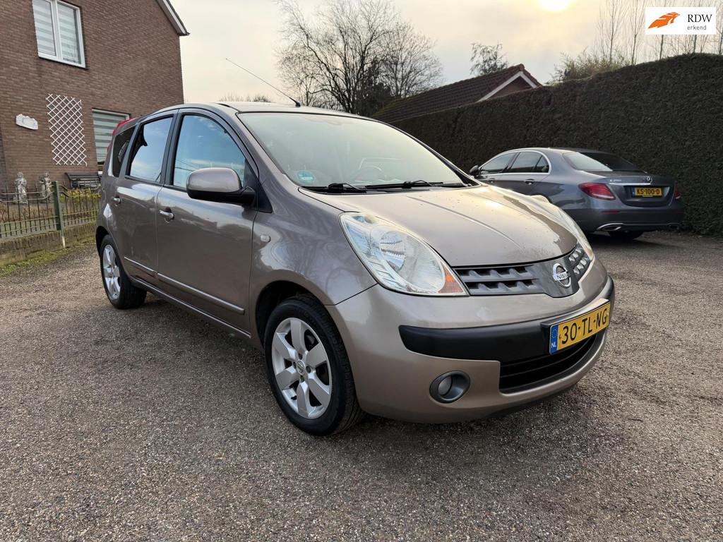 Nissan Note 1.6 First Note *AIRCO*, Voorwielaandrijving, 15 km/l, Gebruikt, Bruin
