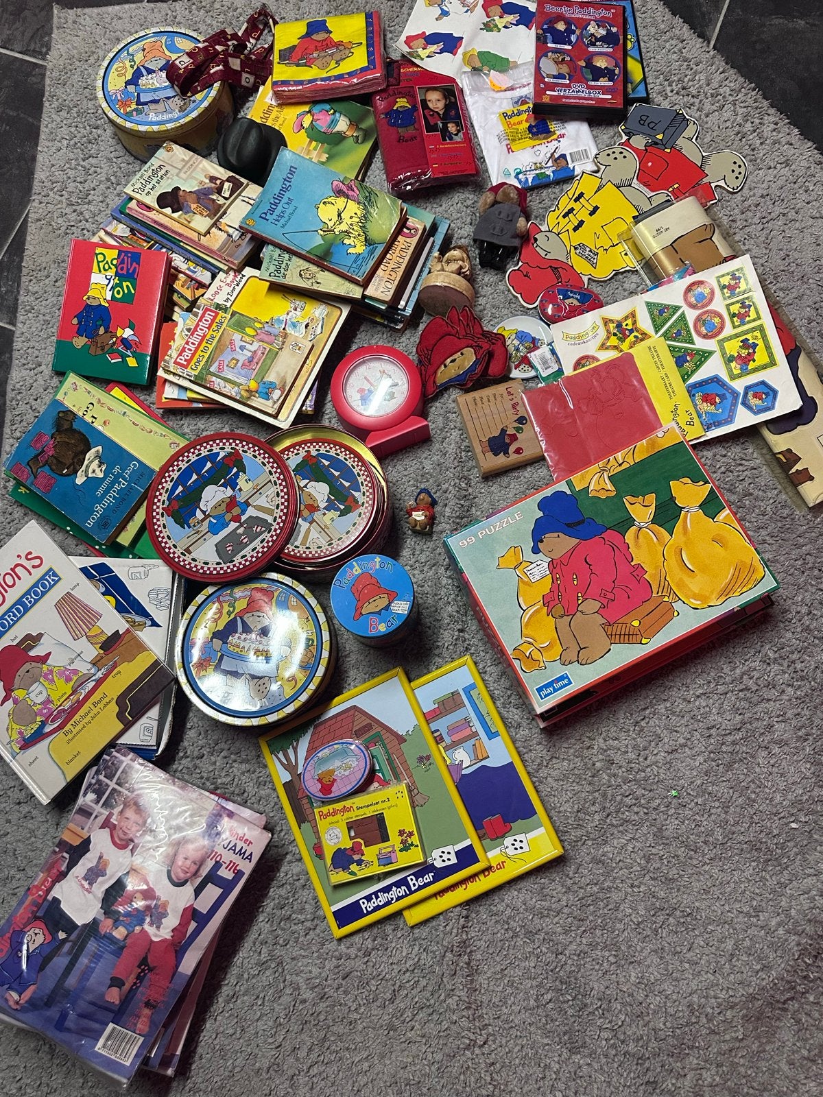 Grote Vintage Paddington Beer Collectie - Boeken, Speelgoed,, Ophalen of Verzenden, Gebruikt, Jongen of Meisje