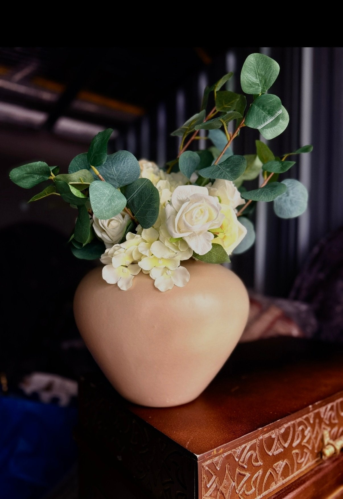 H&M vaas, Huis en Inrichting, Woonaccessoires | Kunstplanten en Kunstbloemen, Ophalen, Nieuw, Overige typen