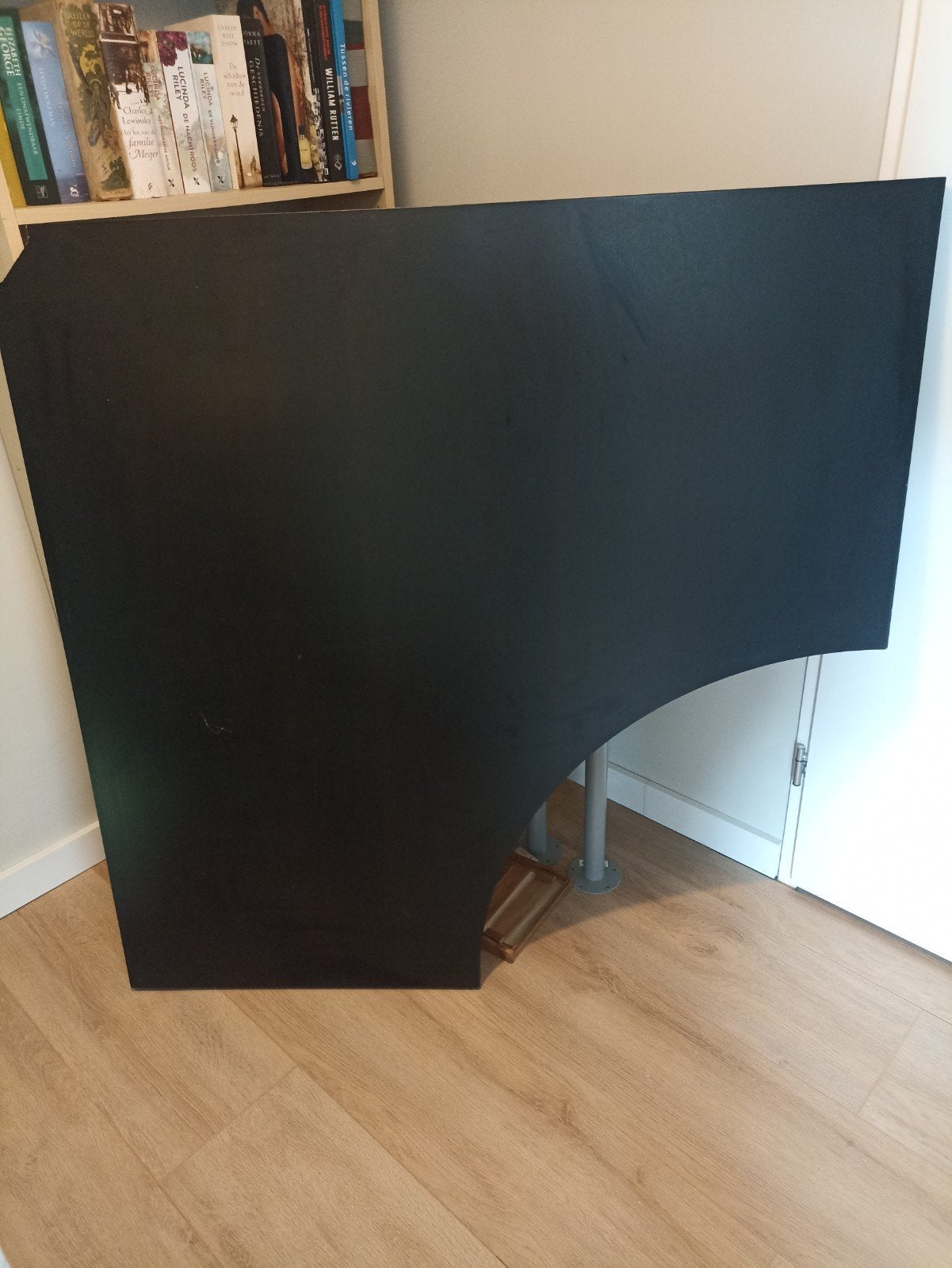 GRATIS! Hoekbureau zwart/IKEA Vika Amon 120x120 cm, Ophalen, Zwart, Gebruikt, 120 cm