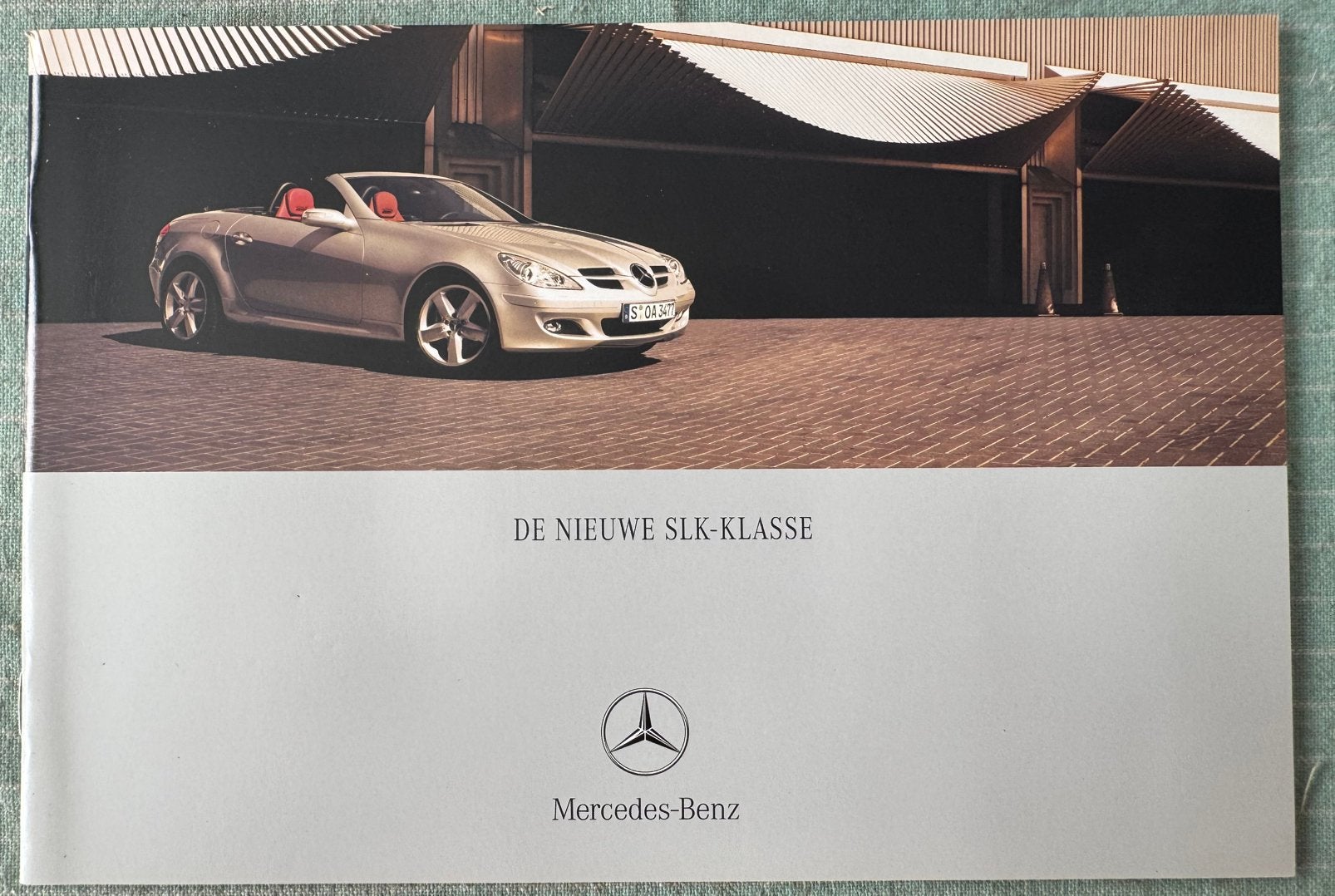Brochure 2004 Mercedes SLk, Auto diversen, Handleidingen en Instructieboekjes, Verzenden