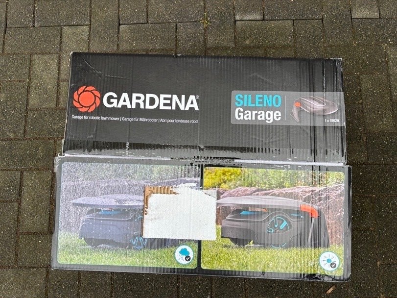 GARDENA SILENO Garage voor robotmaaier - Ongebruikt, GARDENA Manufacturing GmbH, Minder dan 30 cm, Hans-Lorenser-Straße 40 89079 Ulm Duitsland