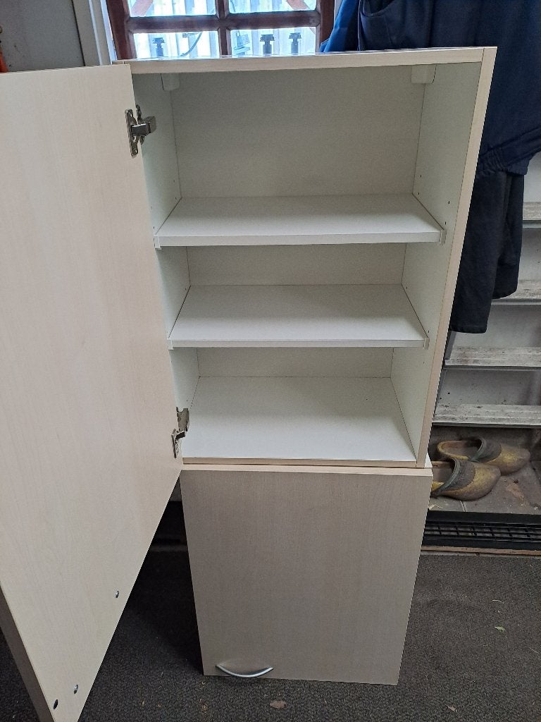 Keukenkastjes, Huis en Inrichting, Keuken | Keukenelementen, Ophalen, Gebruikt, Beige, 50 tot 100 cm