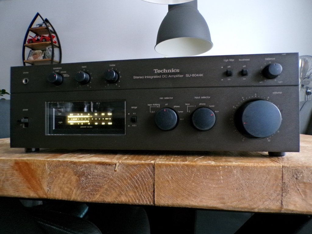 Vintage Technics HiFi stereo versterker type SU-8044k, Audio, Tv en Foto, Overige merken, Gebruikt, Ophalen of Verzenden, 120 watt of meer