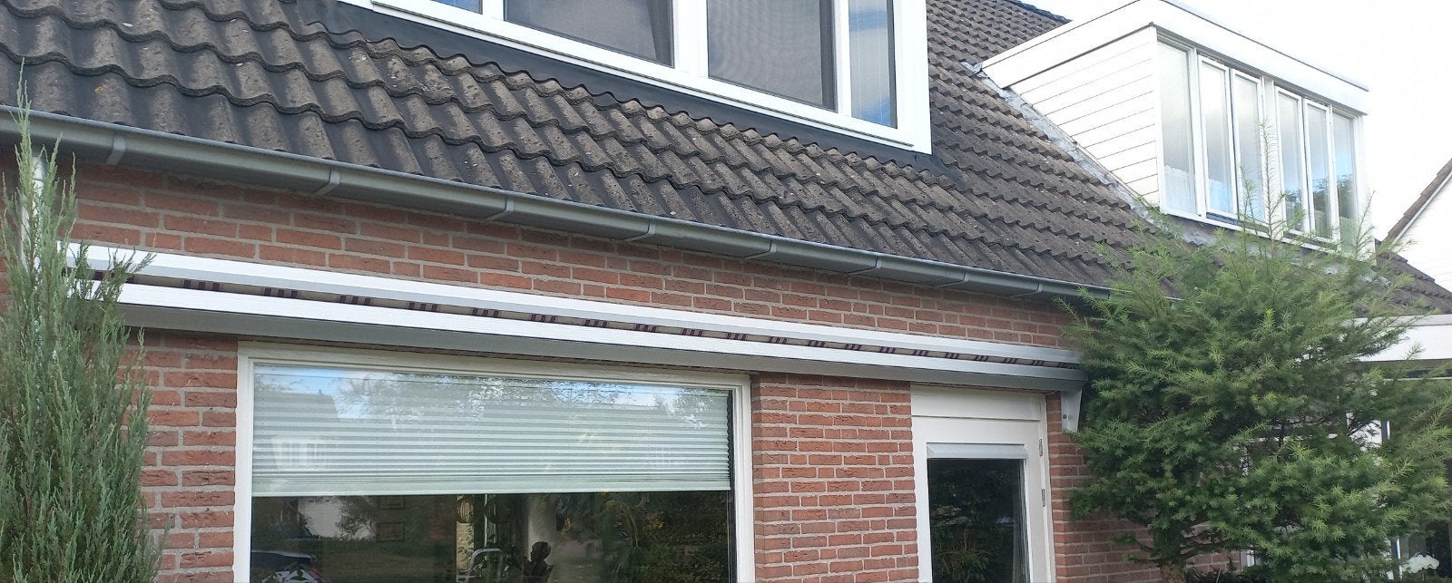 Gebruikt uitvalscherm, breedte 450 cm of meer, Ophalen, Gebruikt, 450 cm of meer, Elektrisch