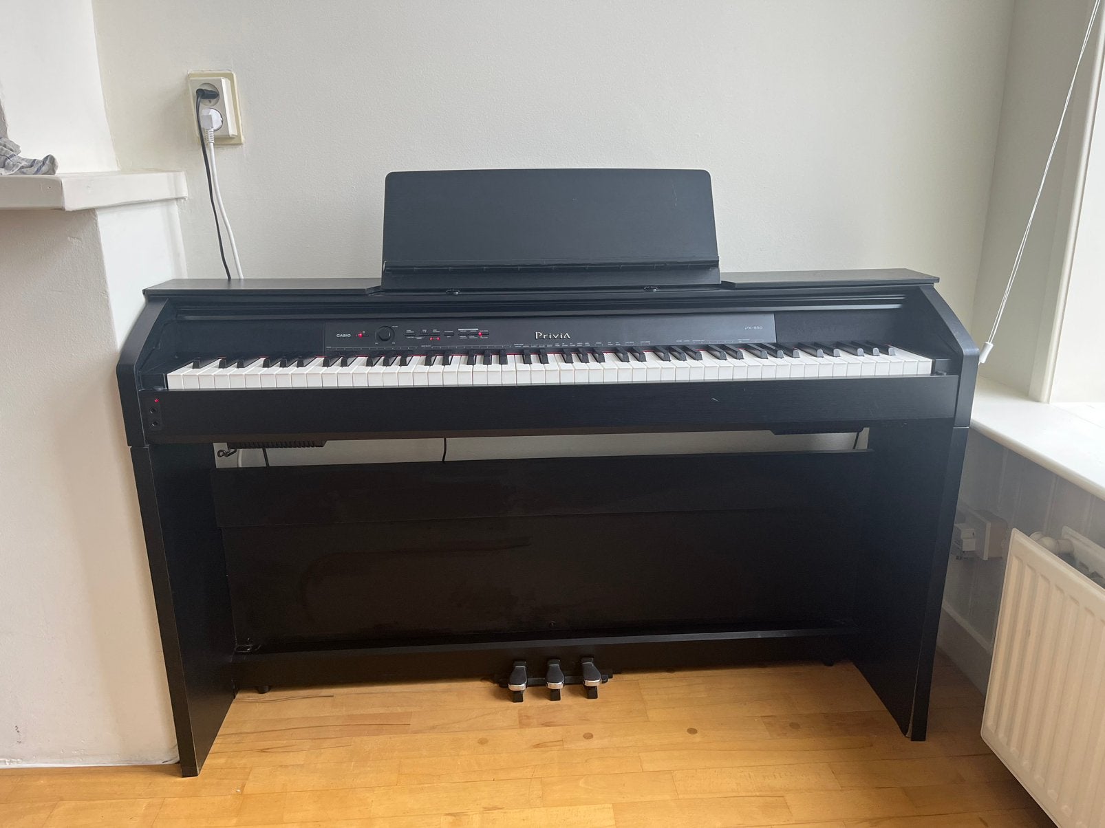 Digitale piano - Casio Privia PX-850BK - 88 keys + pedalen