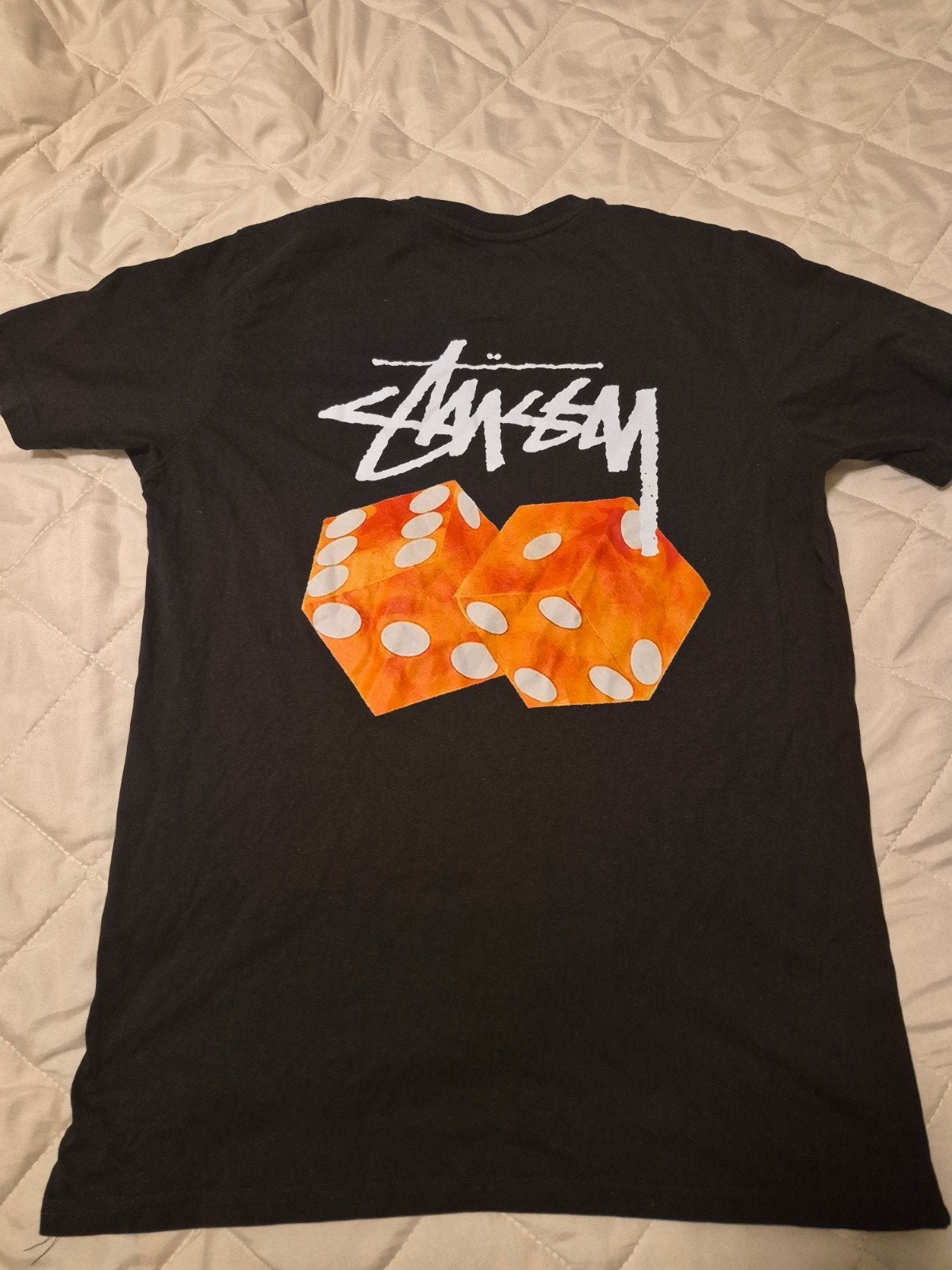 Mooi tshirt, Maat 52/54 (L), Zwart, Stussy, Ophalen of Verzenden
