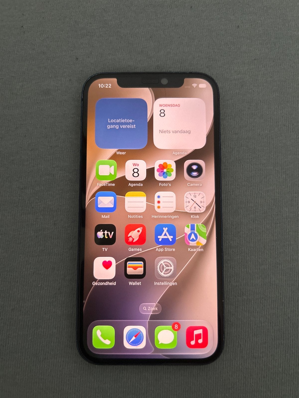 Apple iPhone 12 - Blauw, Telecommunicatie, Mobiele telefoons | Apple iPhone, Ophalen, Blauw, Zo goed als nieuw, Zonder simlock