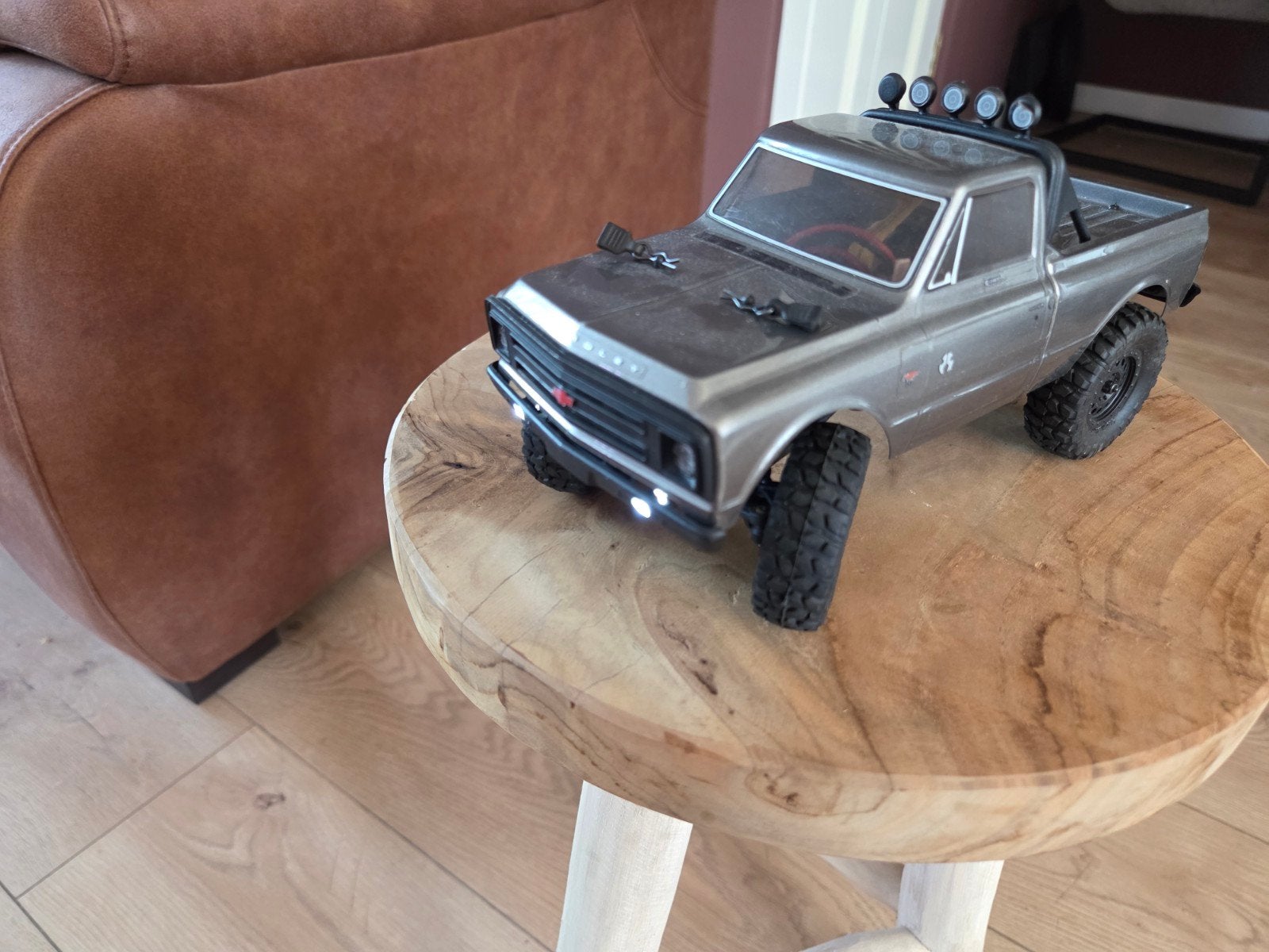 Axial SCX24 1967 Chevrolet C10 Truck RC Crawler, Auto offroad, Zo goed als nieuw, Schaal 1:24, RTR (Ready to Run)