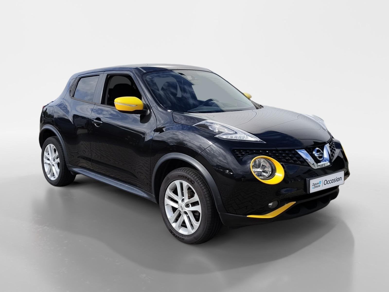 Nissan Juke 1.2 DIG-T S/S Acenta | Zeer nette staat! | Clima, Auto diversen, Netherlands@nissan-services.eu, Zwart, Nissan Nederland BV