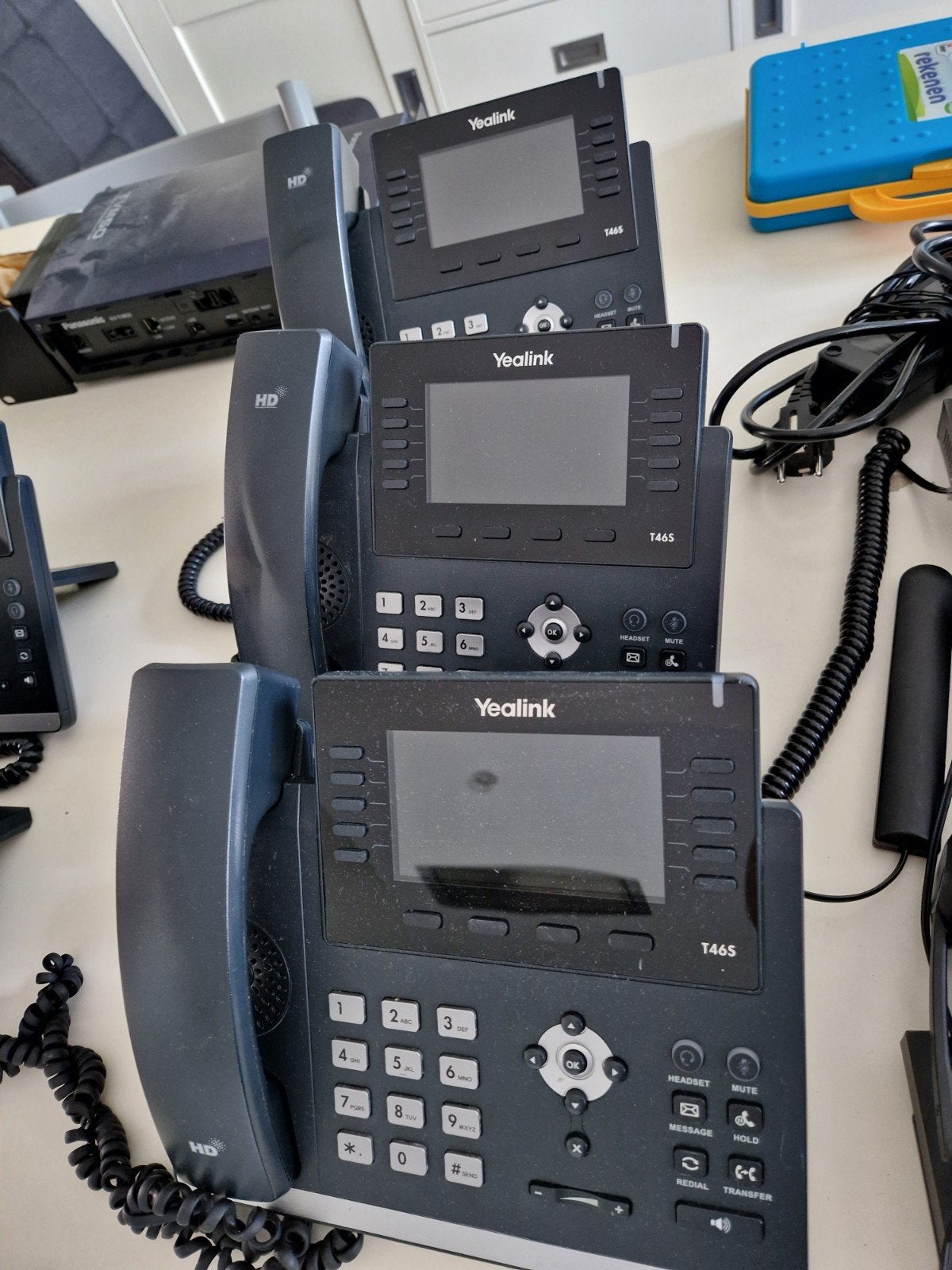 Yealink IP Telefoons - Diverse Modellen (T41S, T46S), Telecommunicatie, Vaste telefoons | Niet Draadloos, Ophalen of Verzenden
