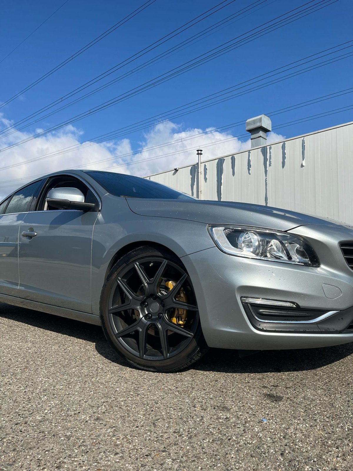 Volvo S60 Summum T5 8 versn. 245 pk Aut. Vol leer int., Auto's, Zwart, 4 cilinders, 1969 cc, S60