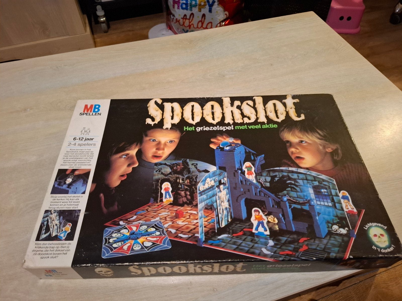 Spookslot MB Spellen - Het griezelspel met veel actie, Ophalen of Verzenden, Mb, Nvt, Nvt