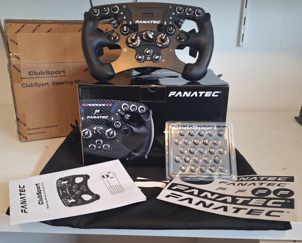 Fanatec Clubsport Wheel Formula 2,5, Computers en Software, Joysticks, Ophalen, Zo goed als nieuw, Fanatec