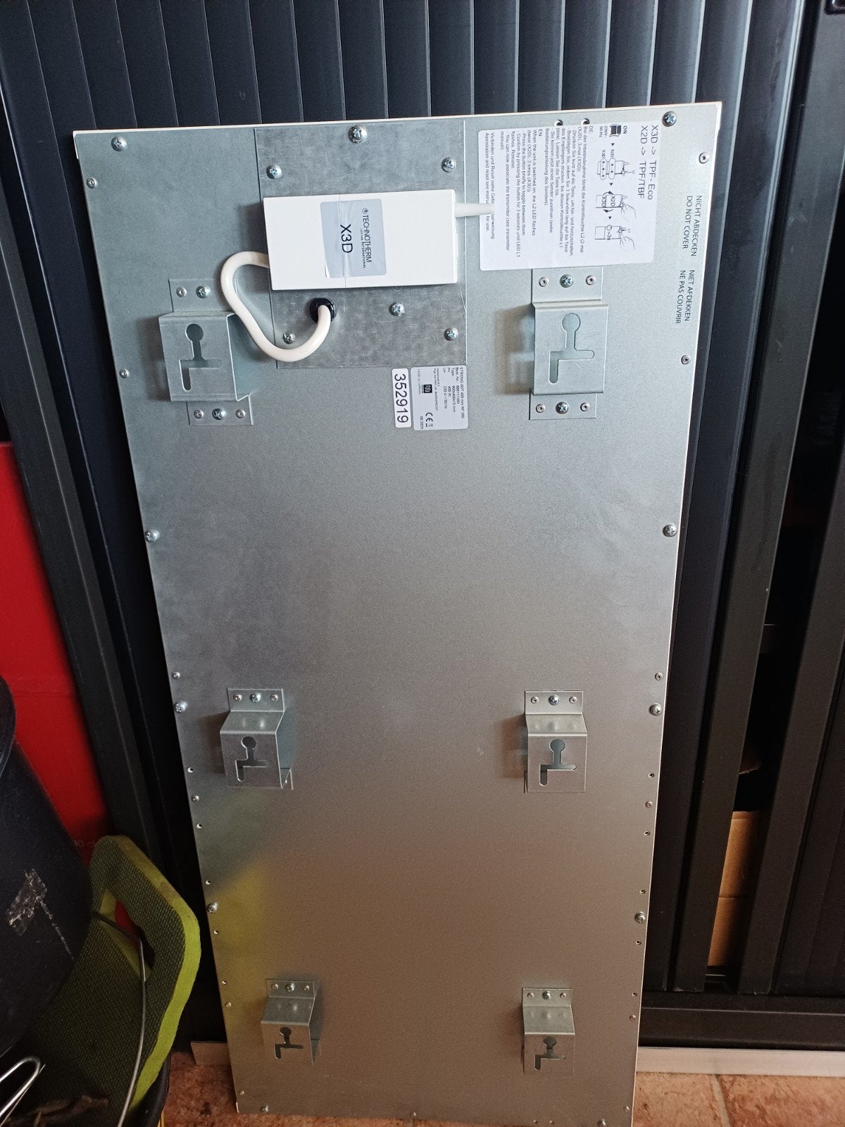 infrarood paneel 400w, Doe-het-zelf en Verbouw, Verwarming en Radiatoren, Ophalen, 30 tot 80 cm, 60 tot 150 cm, 200 tot 500 watt
