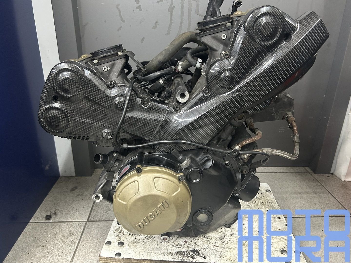 Ducati Streetfighter 1098 S 2009 - 2013 Motorblok engine mot, Gebruikt, -, -, Ophalen of Verzenden