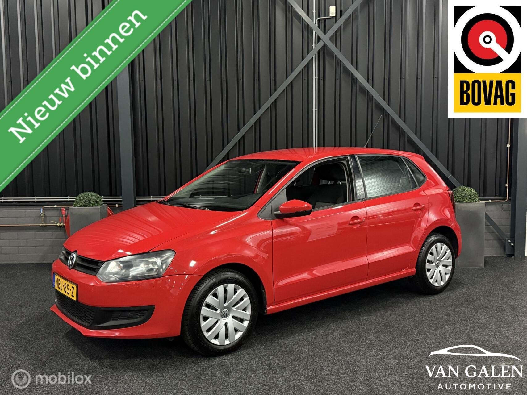 Volkswagen Polo 1.2 benzine 5-Drs 1e Eignaar Airco GrBeurt, Auto's, Voorwielaandrijving, 12 maanden, 967 kg, Gebruikt