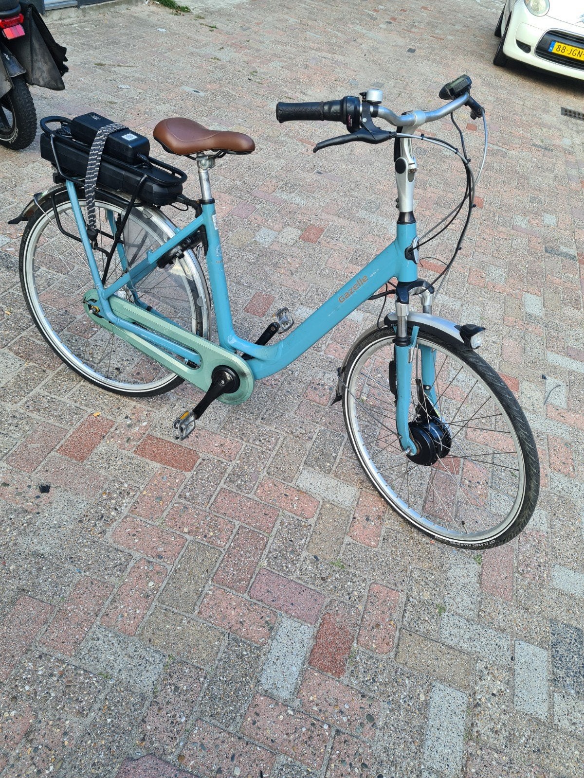 Elektrische damesfiets in zeer goede staat van het merk Gaze, Ophalen of Verzenden