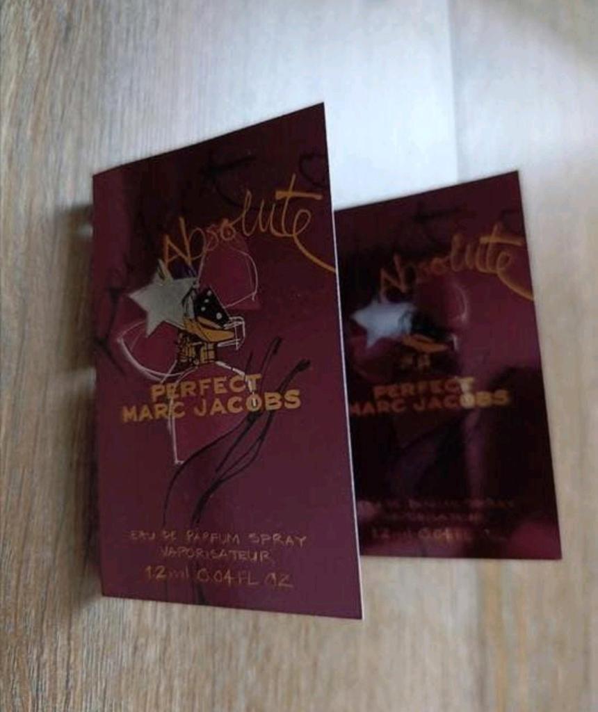2x Marc Jacobs Absolute Perfect edp parfum dames, Ophalen of Verzenden, Nieuw