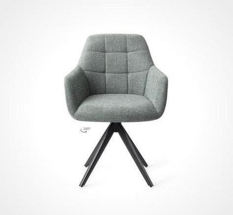 Jesper Home Noto Eetkamerstoel Real Teal draaibaar, Huis en Inrichting, Stoelen, Twee, Overige kleuren, Nieuw, Ophalen of Verzenden