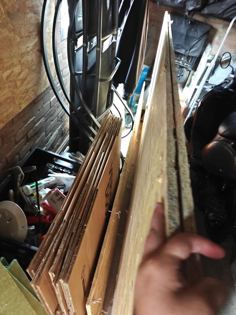Osb platen, Gebruikt, Minder dan 25 mm, Ophalen of Verzenden, Plank