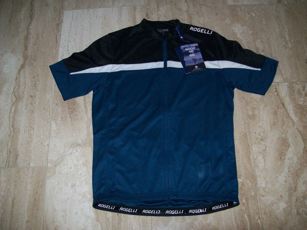 Nieuwe Rogelli Course Wielershirt Blauw M, 2XL, Rogelli, Nieuw, Ophalen of Verzenden, Bovenkleding