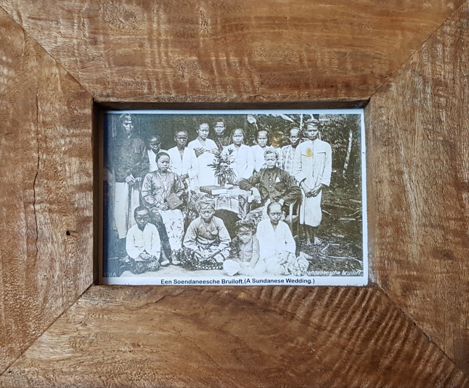 NIEUW! Teak houten fotolijst voor foto 10x15 cm, Huis en Inrichting, Woonaccessoires | Lijsten, Minder dan 50 cm, Nieuw, Ophalen of Verzenden
