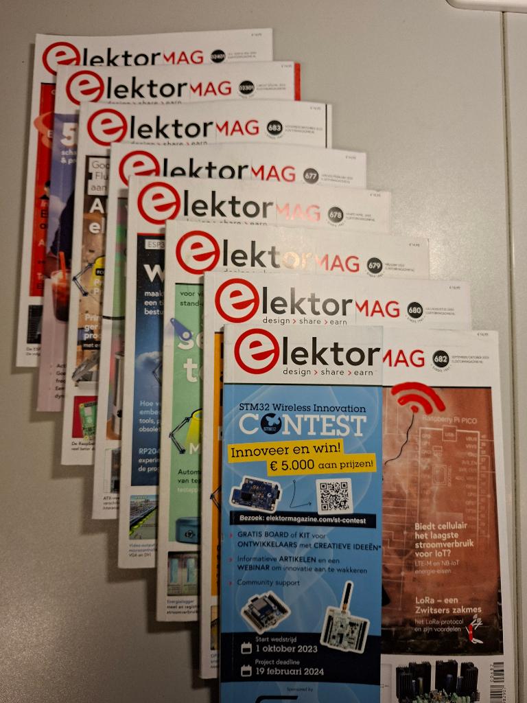 Tijdschrift Elektor / Elektuur 2023, Boeken, Ophalen of Verzenden, Zo goed als nieuw, Wetenschap en Natuur