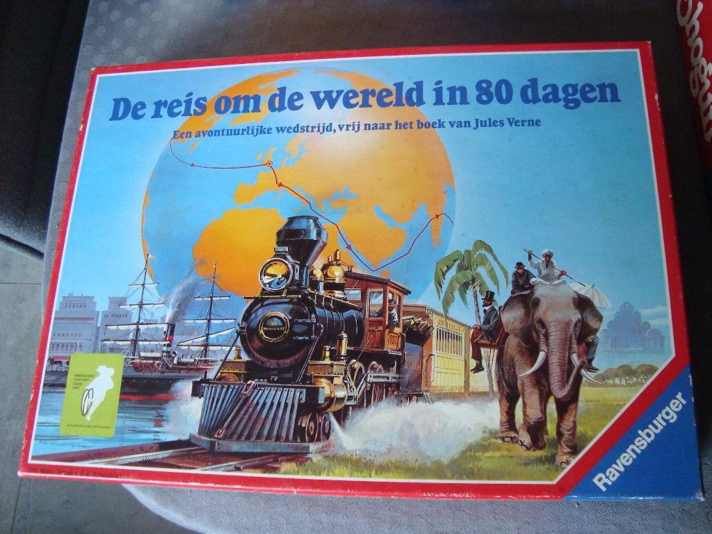 De reis om de wereld in 80 dagen, Ophalen of Verzenden, Zo goed als nieuw