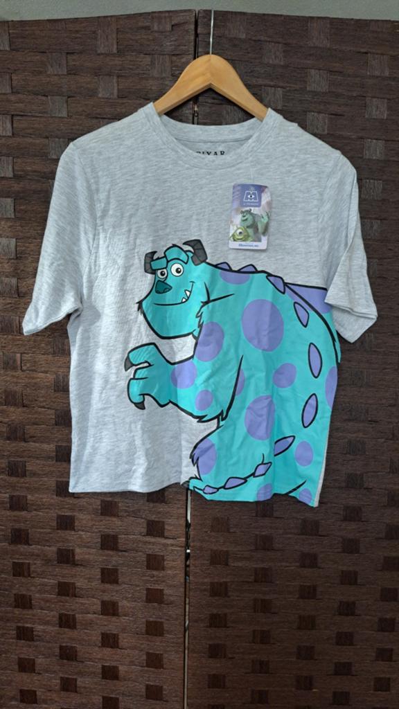 Monsters T-Shirt maat S, Kleding | Dames, T-shirts, Nieuw, Maat 36 (S), Grijs, Korte mouw, Ophalen