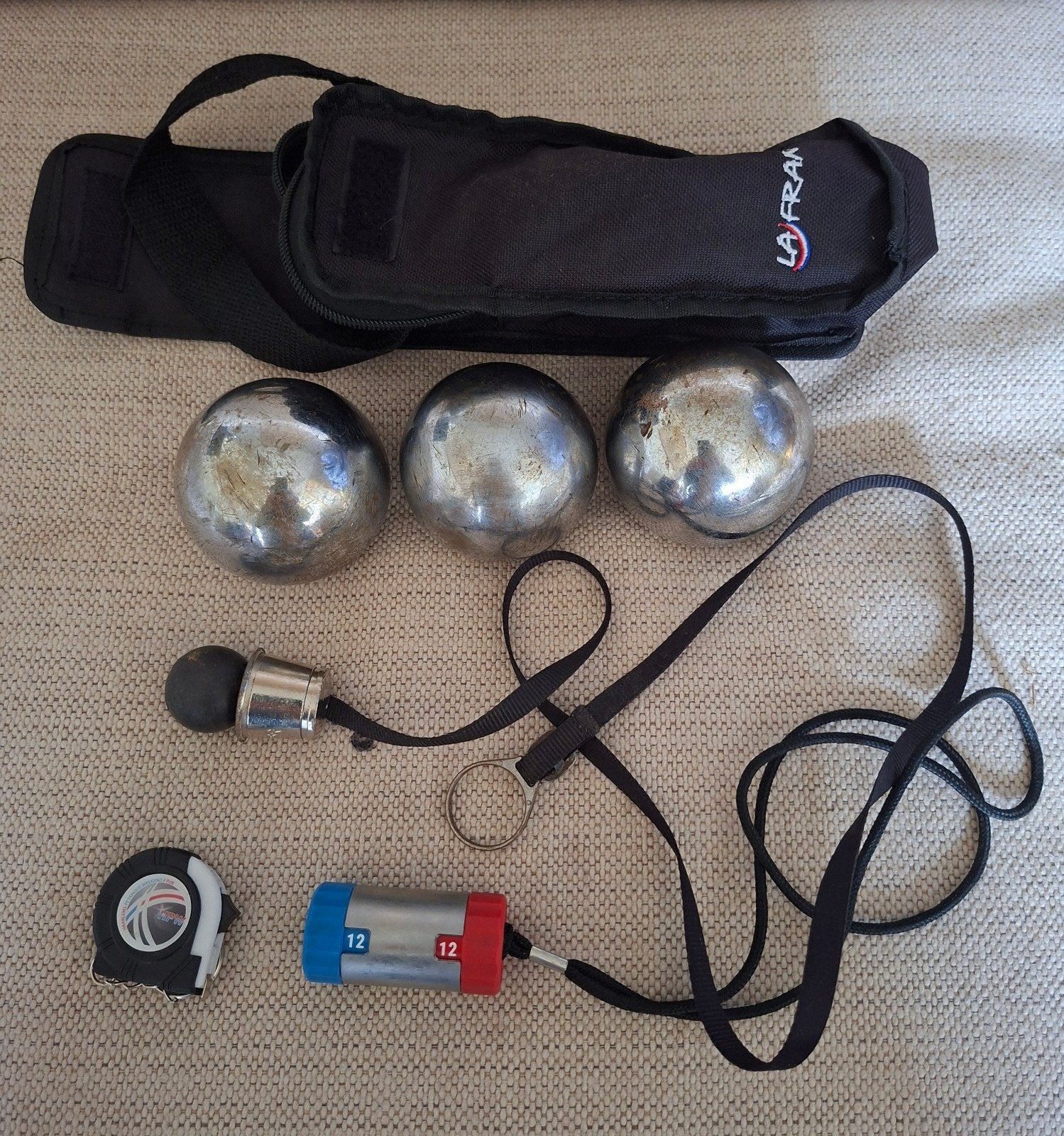 Jeu de boules starters set., Ophalen of Verzenden, Bal