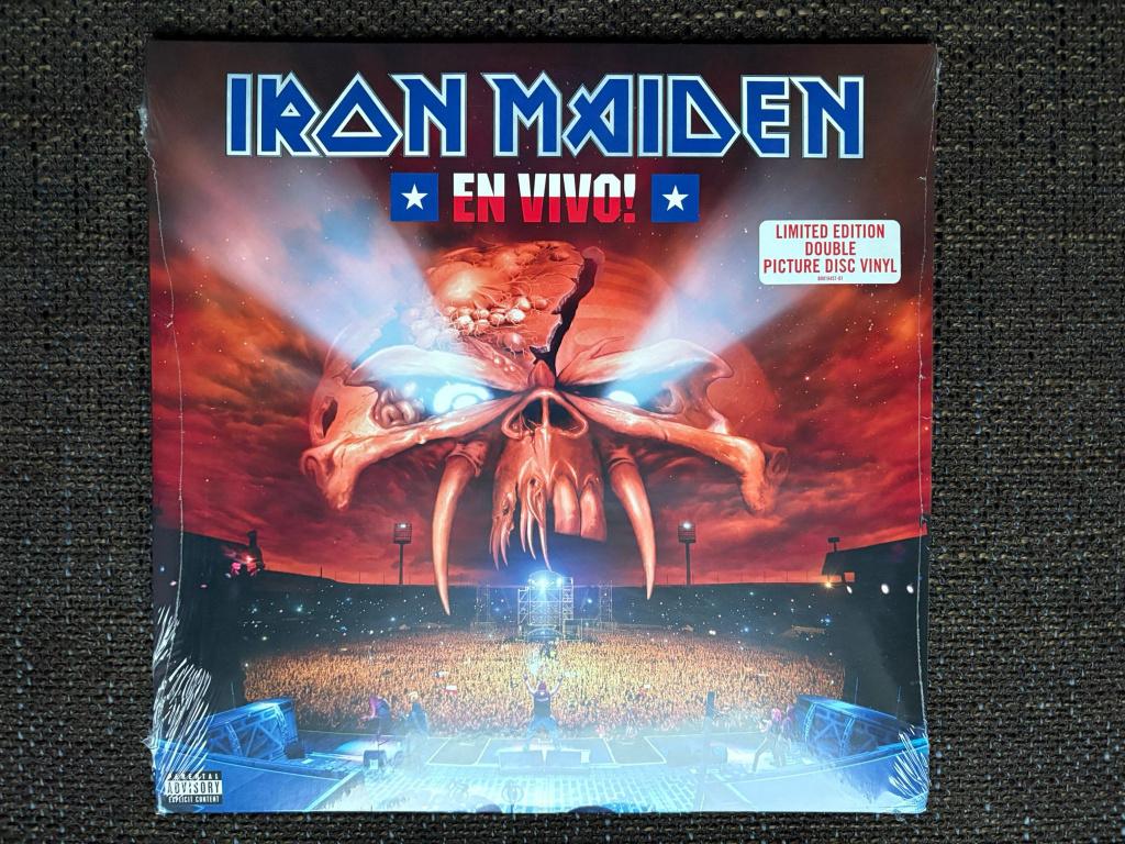 Iron Maiden - En Vivo - Picture Disc, Nieuw in Seal 12" 2-Lp, Geseald, Verzenden, Nieuw in verpakking, 12 inch