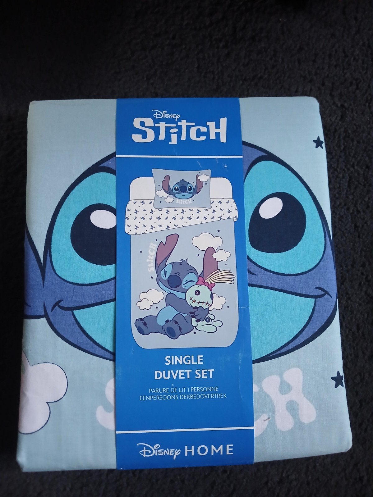 Disney Stitch Dekbedovertrek Eenpersoons 140x200cm, Ophalen of Verzenden