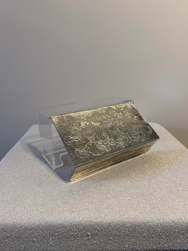 Exclusief vintage pareltje – WMF zilveren doosje, Antiek en Kunst, Ophalen of Verzenden