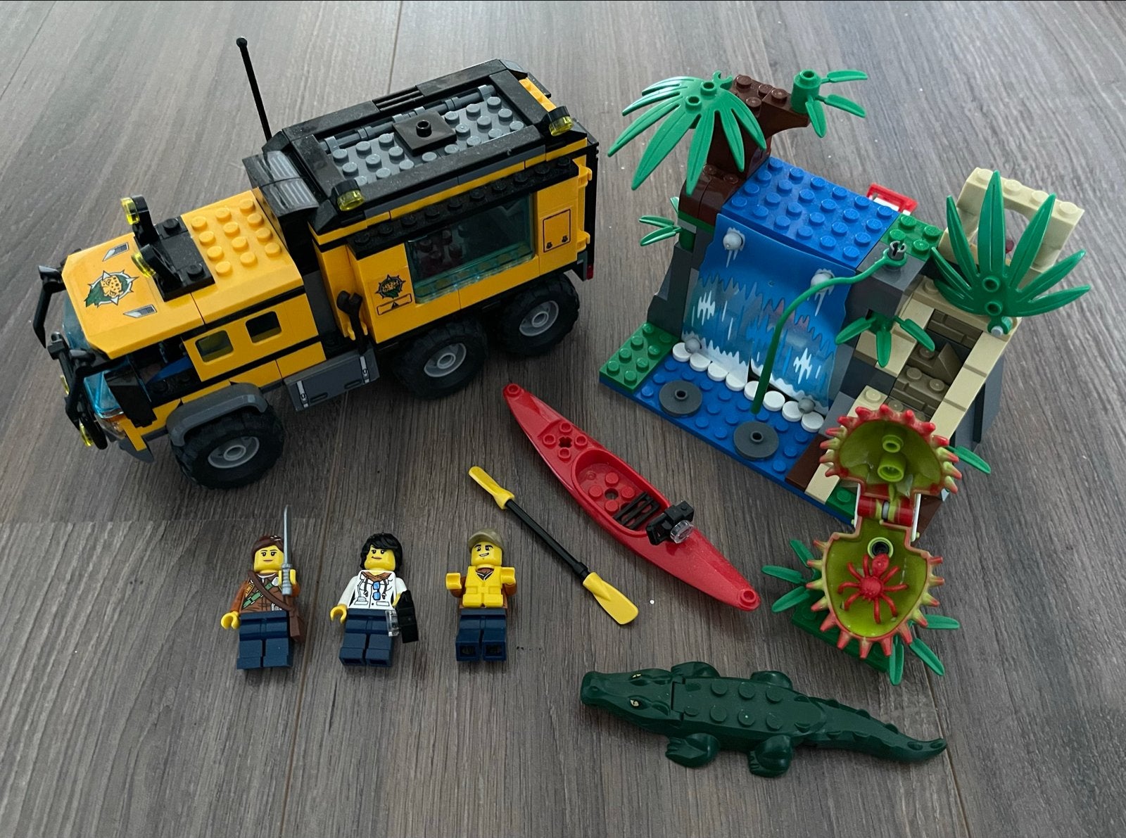 Lego City 60160 Jungle Mobiele Laboratorium, Kinderen en Baby's, City, Lego, Ophalen of Verzenden, Zo goed als nieuw