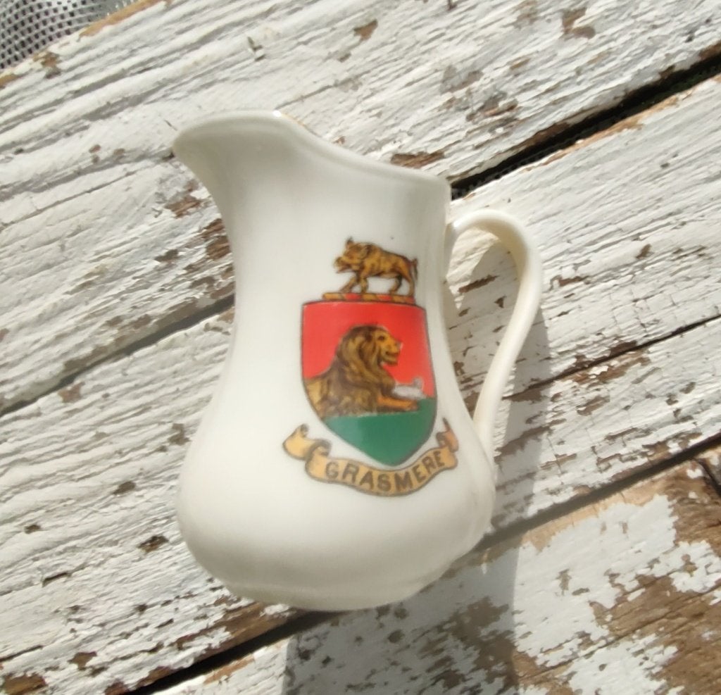 Koffiemelkkannetje van Grasmere W.H. Goss uit Engeland, Ophalen of Verzenden