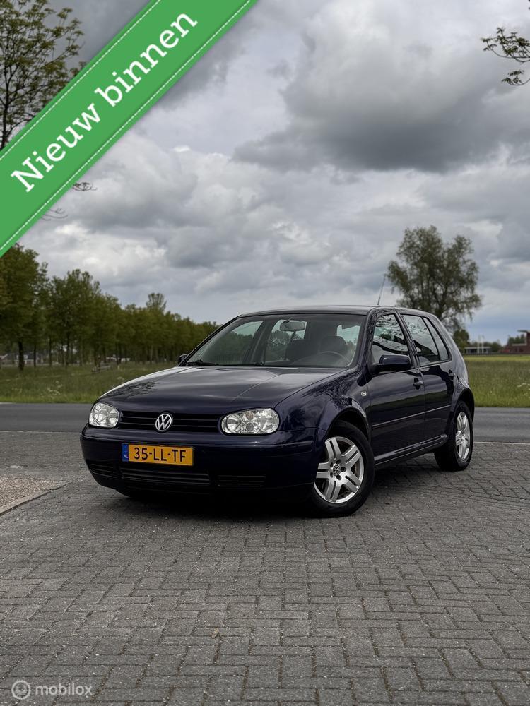 Volkswagen Golf 2.0 FSI Highline, Auto's, Volkswagen, Gebruikt, 4 cilinders, 1984 cc, Blauw