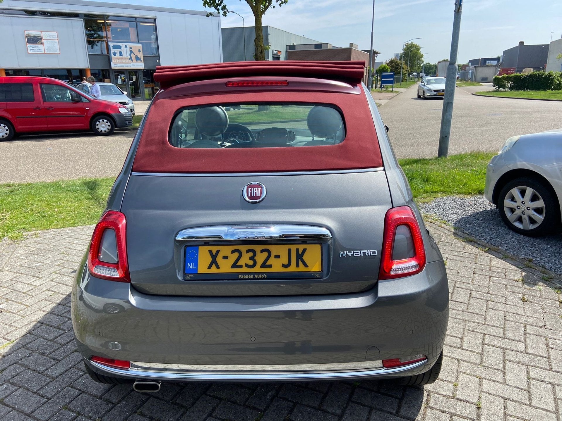 Fiat 500C 1.0 Hybrid|Navi|CC|Cabrio|Sensor, Auto's, Fiat, Met garantie (alle), 4 stoelen, Leder, Handgeschakeld