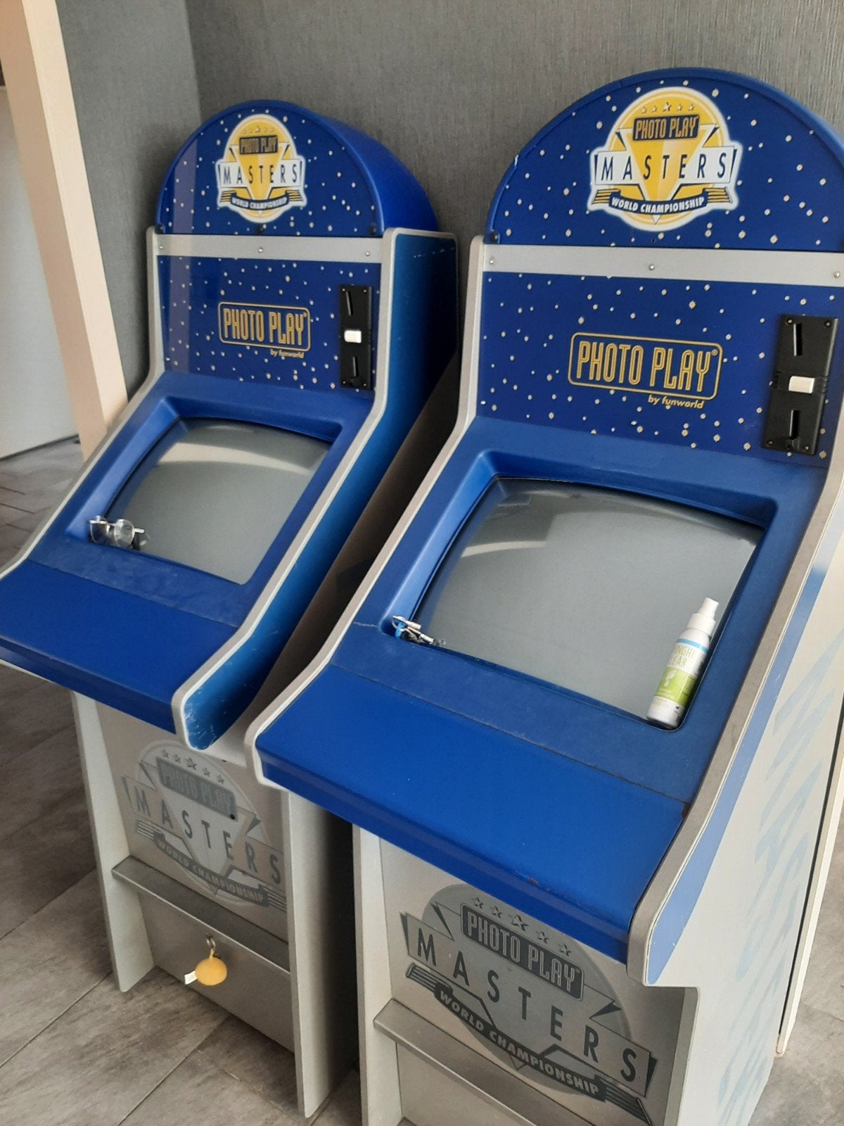 2x Photo Play Masters Arcade Machines, Verzamelen, Automaten | Overige, Ophalen, Gebruikt
