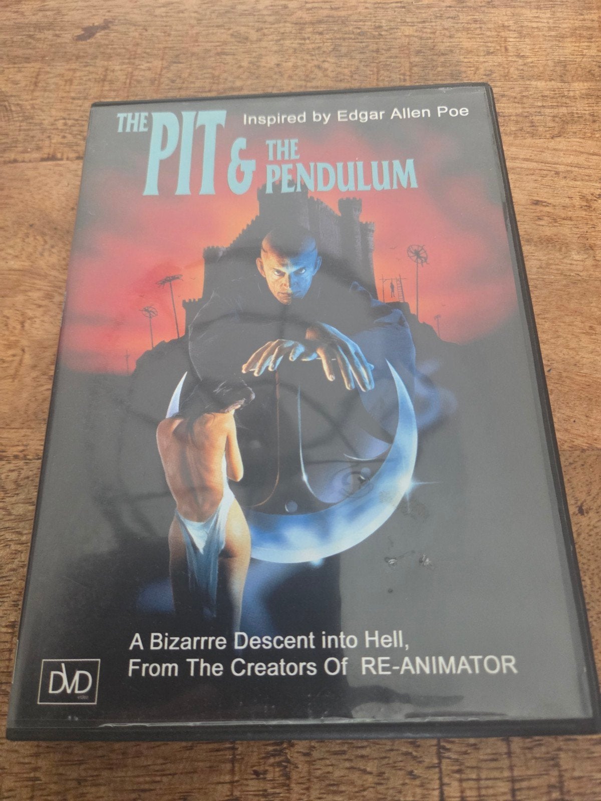 The pit and the pendulem dvd(1991)lance henriksen, Alle leeftijden, Ophalen of Verzenden, Zo goed als nieuw, Overige genres