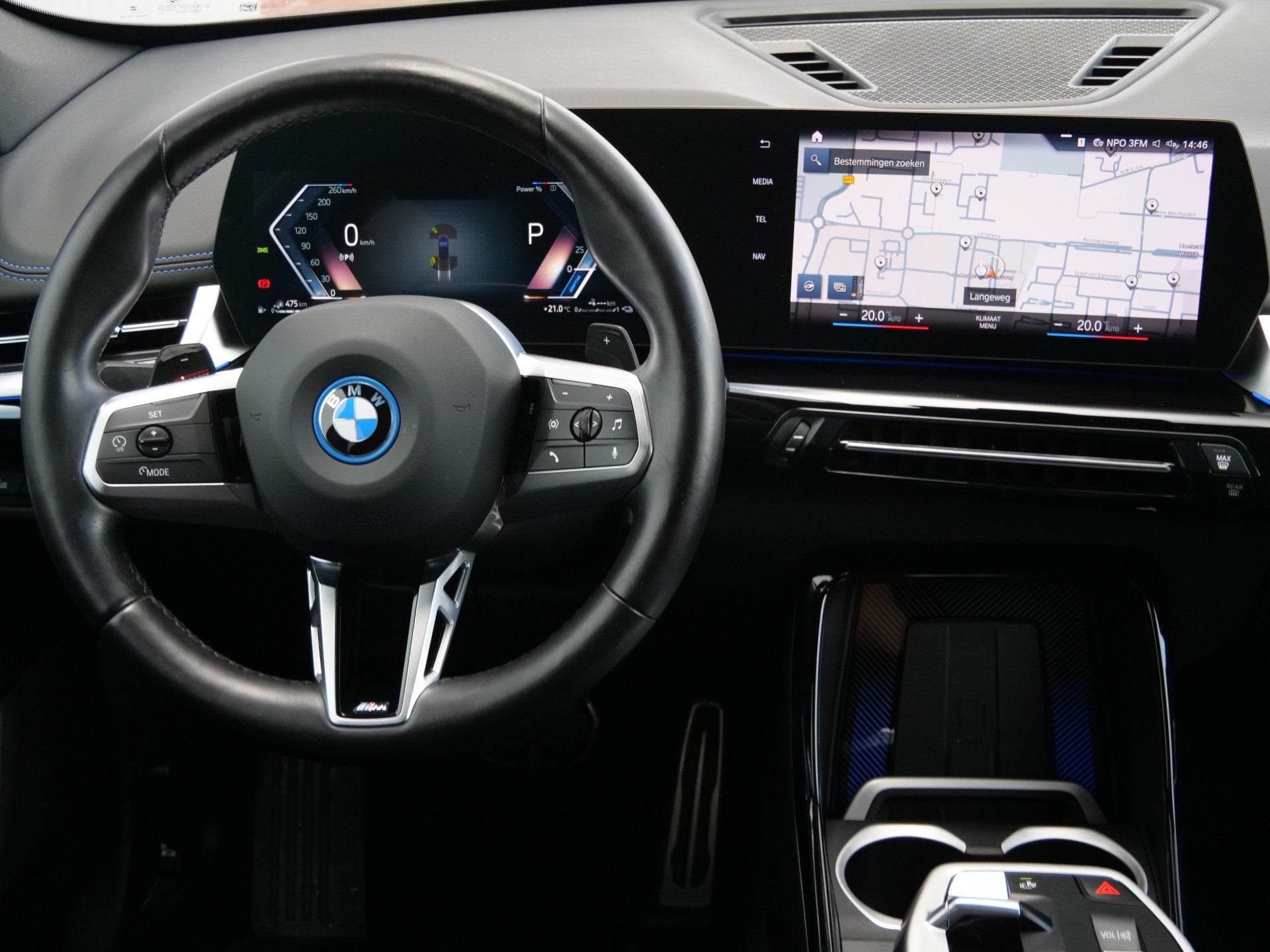 BMW X1 xDrive30e 326 Pk Automaat M-Sport pakket / Navi / DAB, Automatische klimaatregeling, Zwart, Plug-in hybride, Bedrijf
