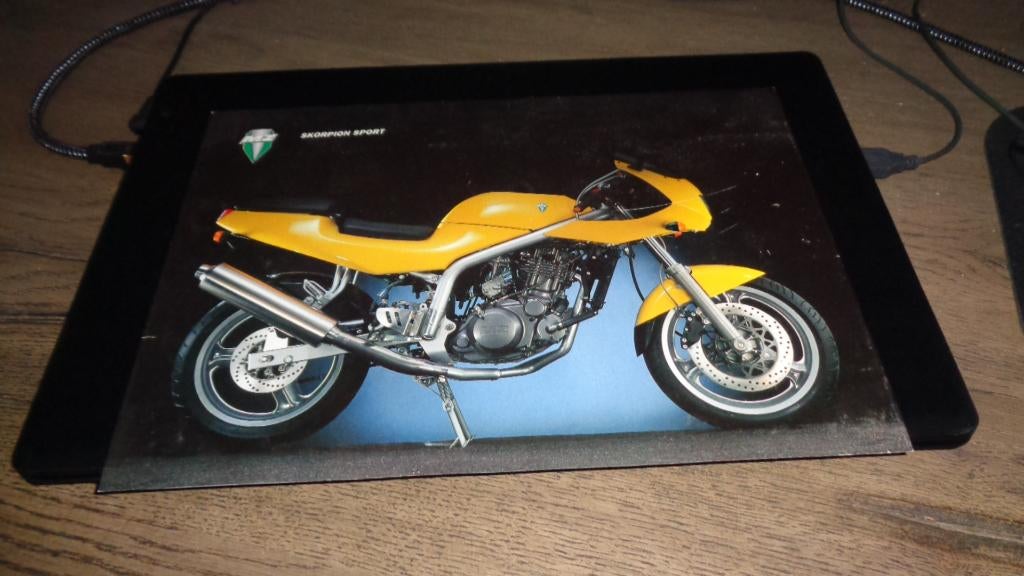 Folder  MuZ  SCORPION  SPORT, Verzenden, Gelezen, Overige merken